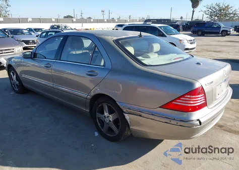 2004 Mercedes-Benz S 500 из США, поврежденный, VIN WDBNG75J44A429510